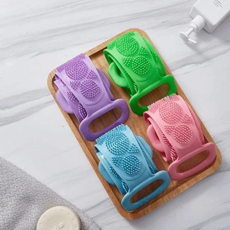 Pack of 2, Bath scrubber Silicon Belt, Pack of 2 - Image 9