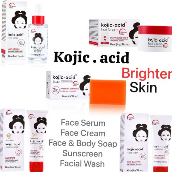Kojic Acid brightening Skin Set / 5 Pisces Set